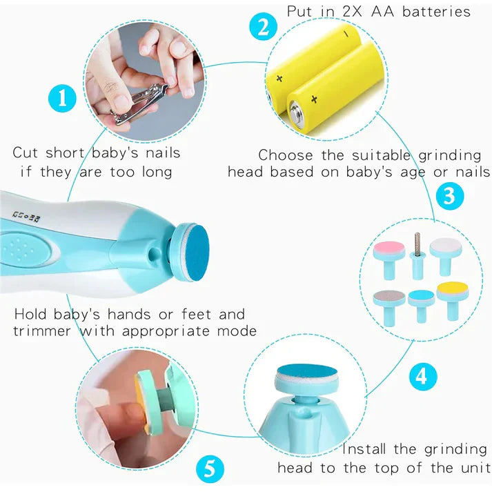 Baby Nail Trimmer Pro™ – Safe & Silent