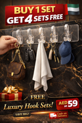 PowerGrip™ Luxury Wall Hook System Premium Organizer for Modern Homes