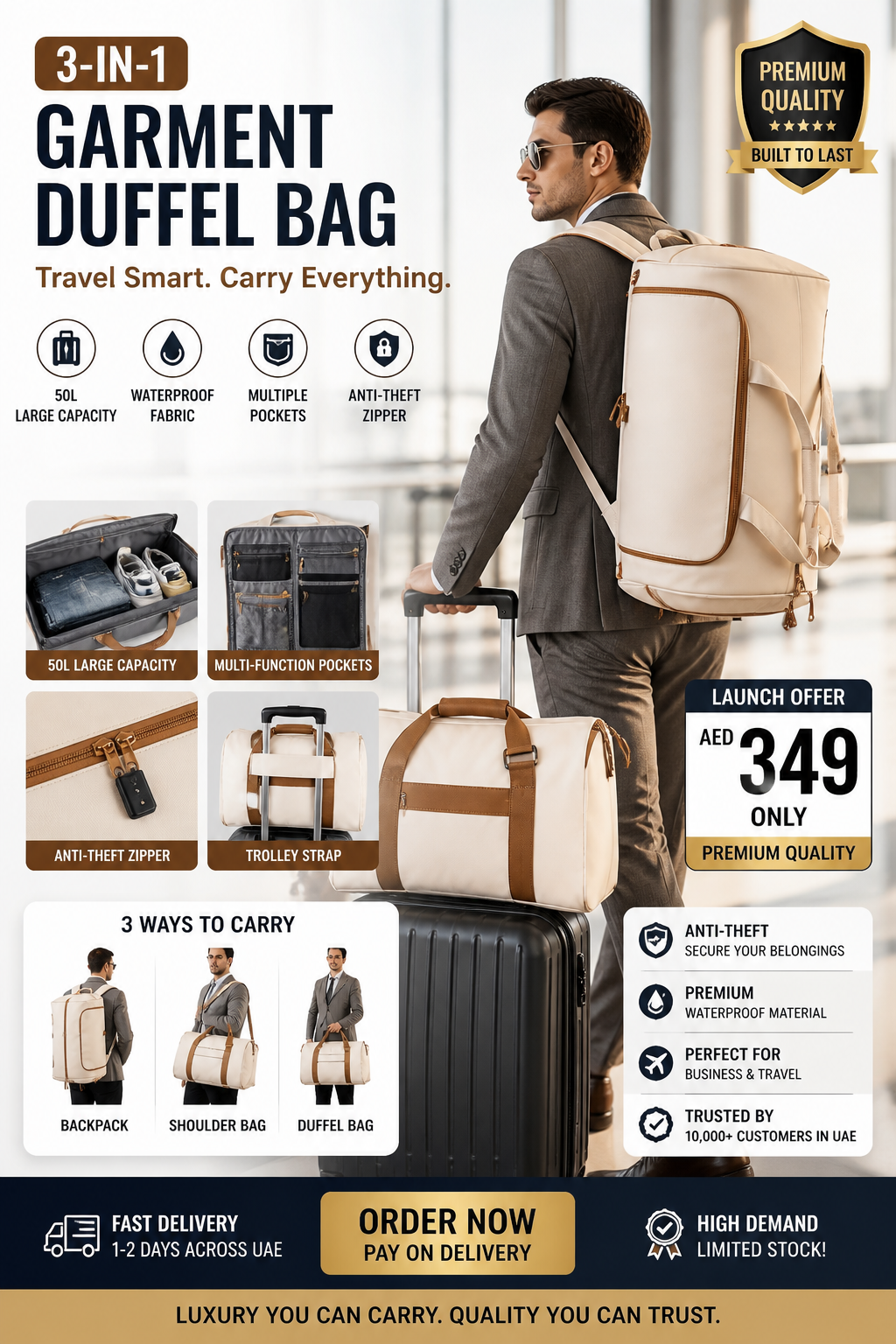 LuxyBay™ Elite Traveller "Travel Smart. Arrive in Style."