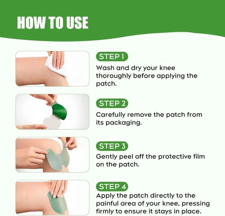 FlexiKnee™ Natural Pain Relief Patches